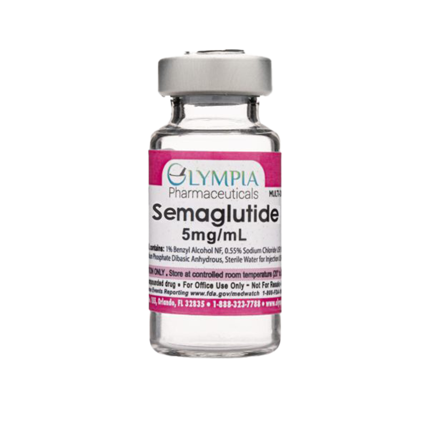 Semaglutide 5mg MedSpaDocFL Olympia Pharmacy